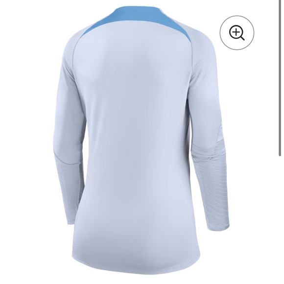 France Women's Nike Strike Crew Drill Top - Purple SIZE SMALL - Picture 2 of 8